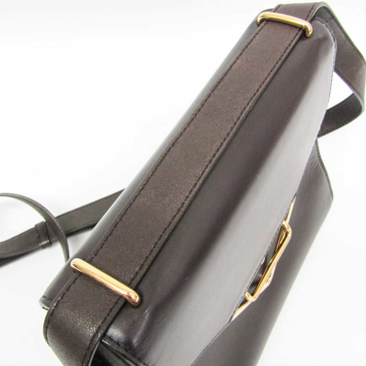 PRE-OWNED Bottega Veneta The Clip · Leather