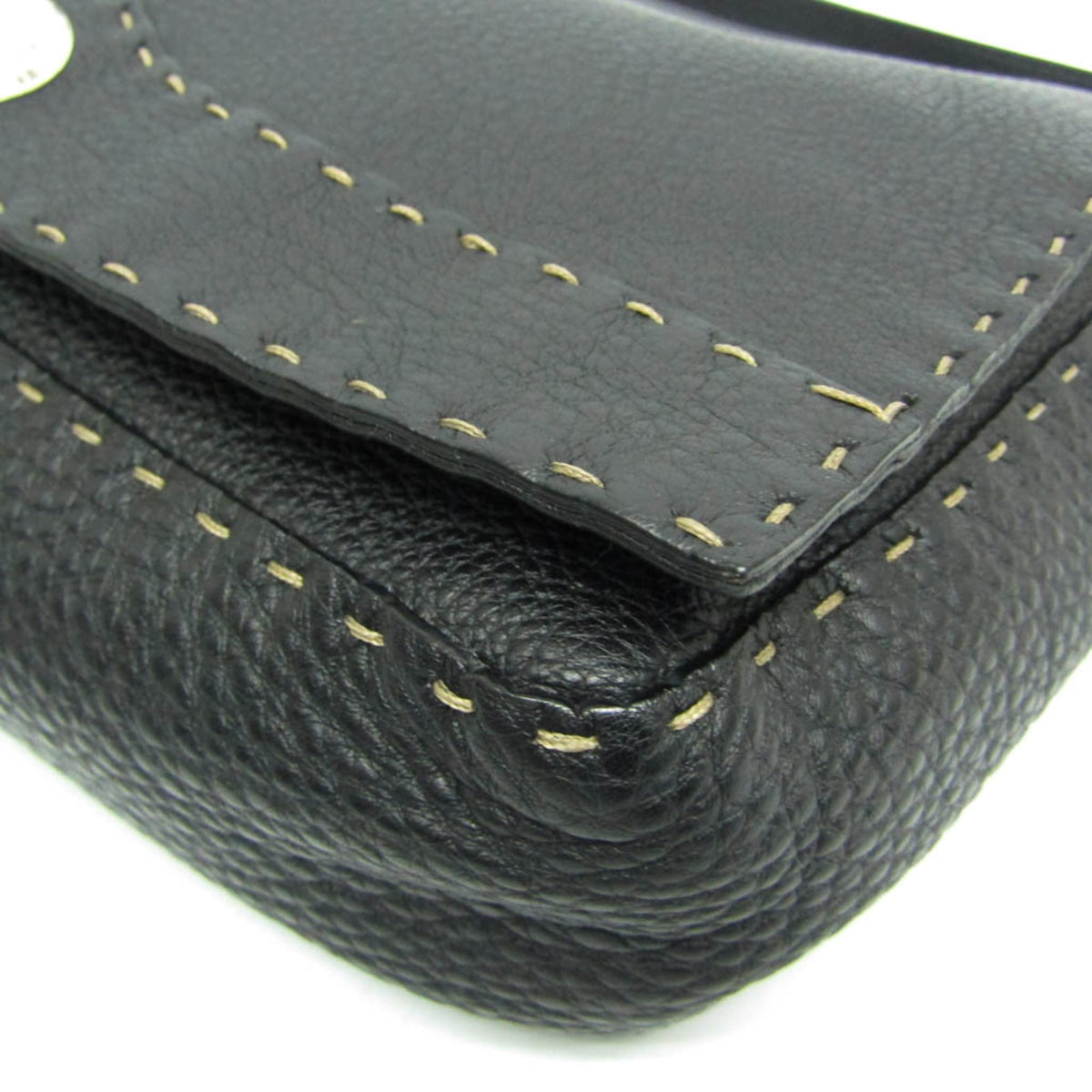 PRE-OWNED Fendi Selleria · Leather Messenger