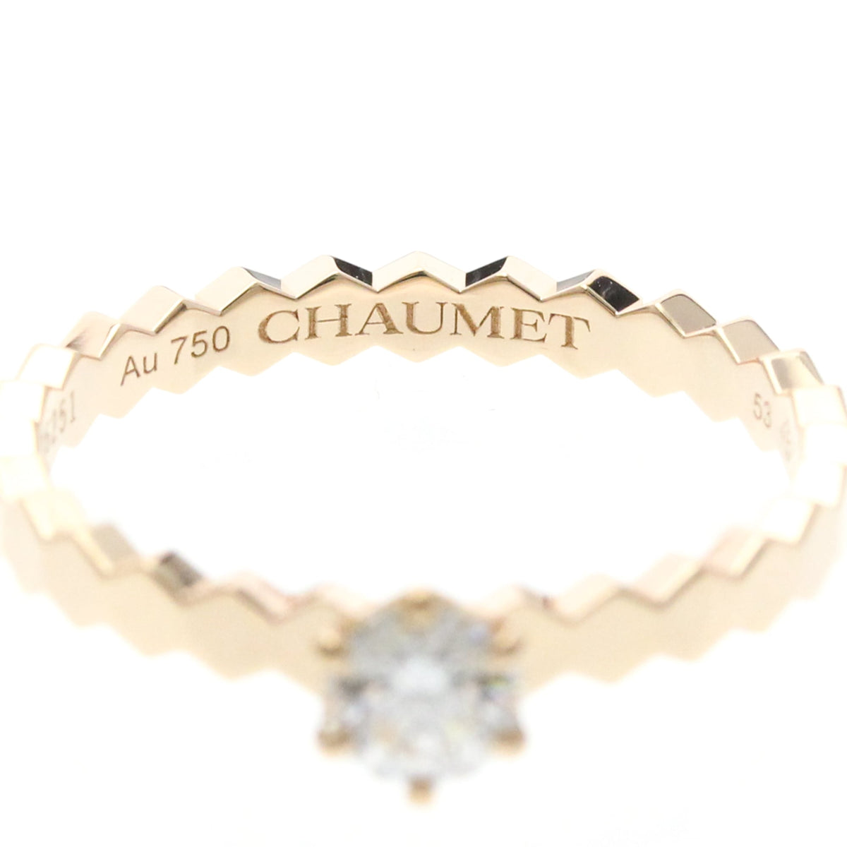 PRE-OWNED Chaumet Be My Love · Diamond · Rose Gold Size 6.25