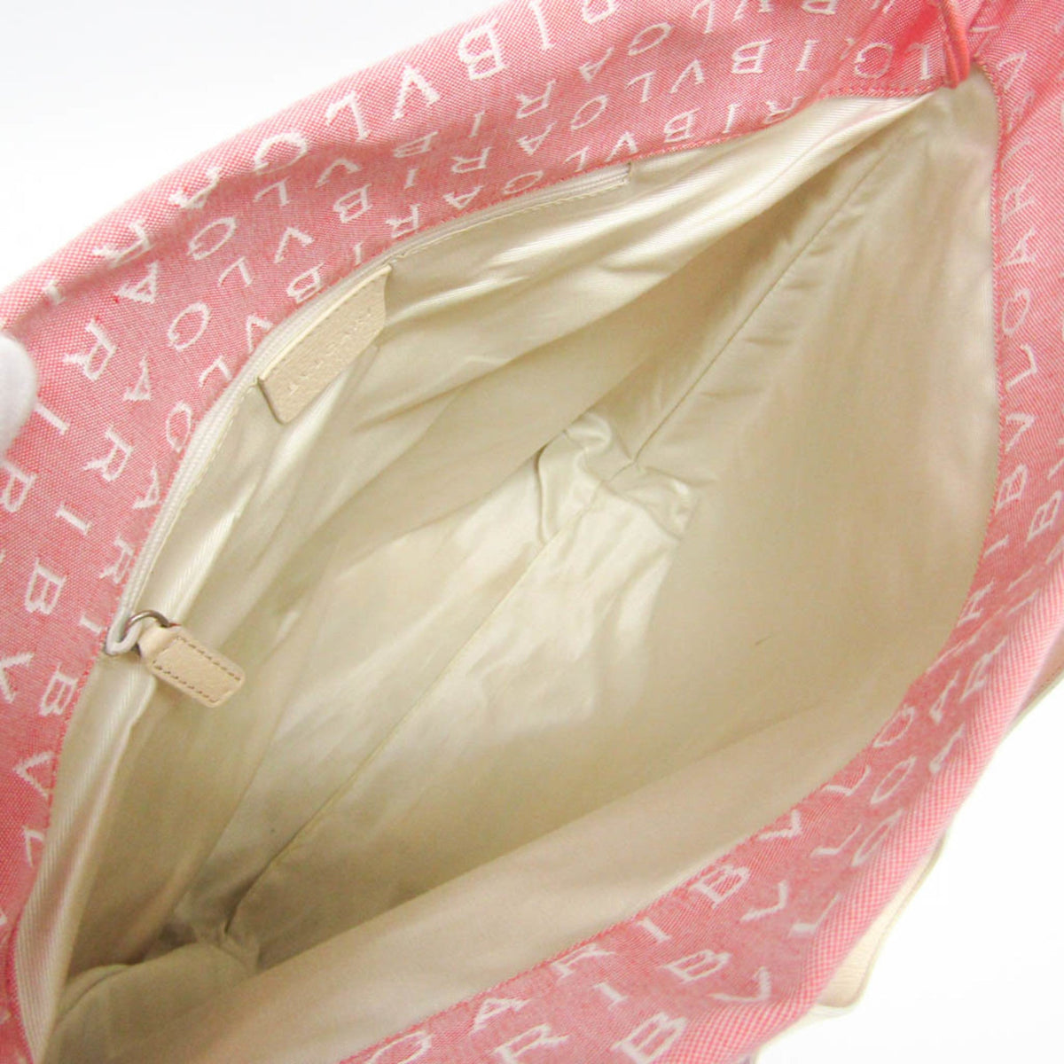 PRE-OWNED Bvlgari Logomania · Canvas Tote