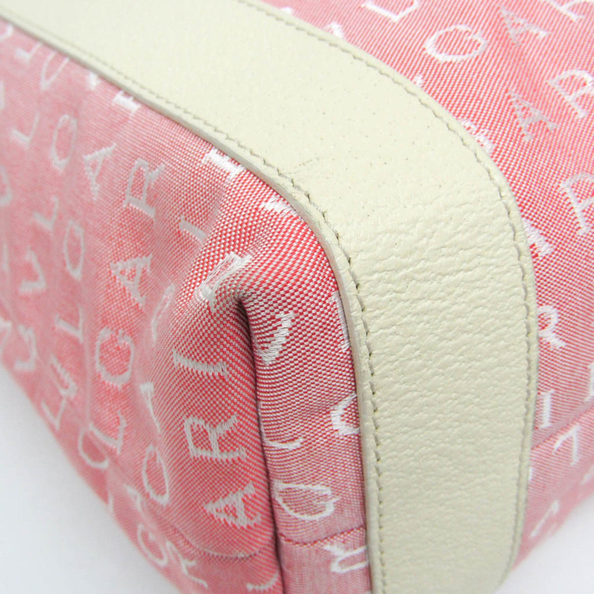 PRE-OWNED Bvlgari Logomania · Canvas Tote