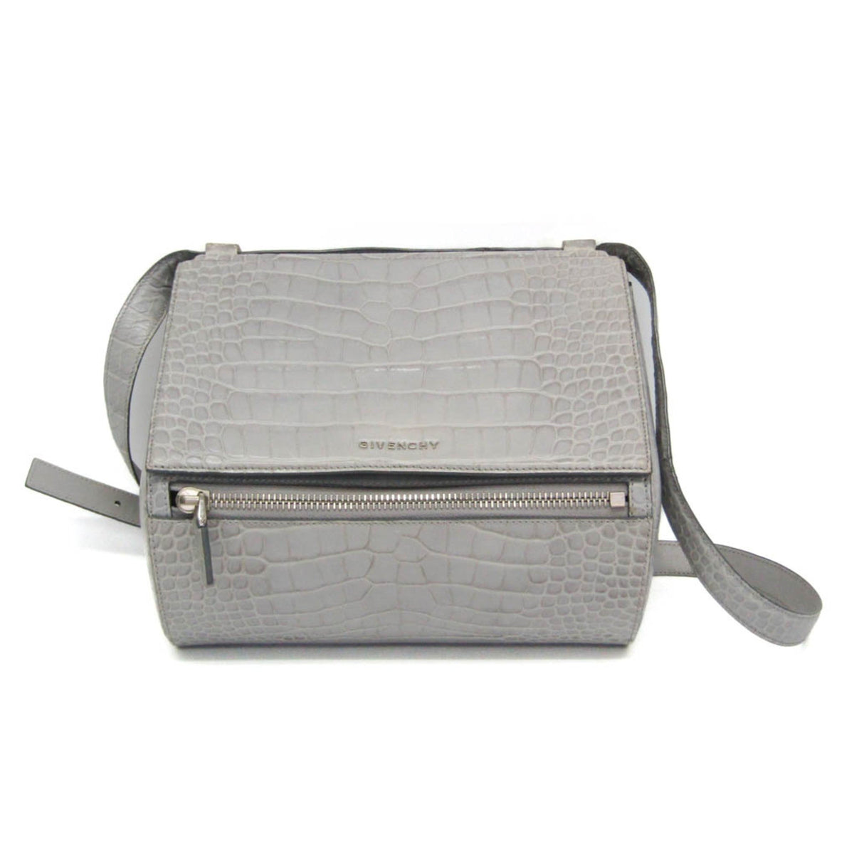 PRE-OWNED Givenchy Pandora Box Medium · Embossed Leather