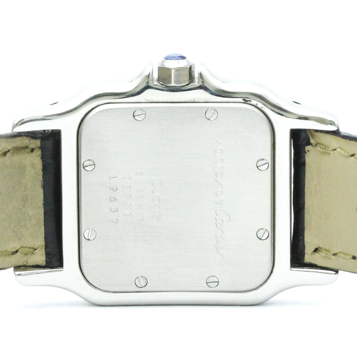 PRE-OWNED Cartier Santos Galbee · Steel · Quartz