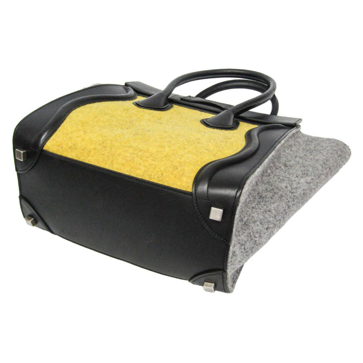 PRE-OWNED Celine Luggage Micro Shopper · Felt