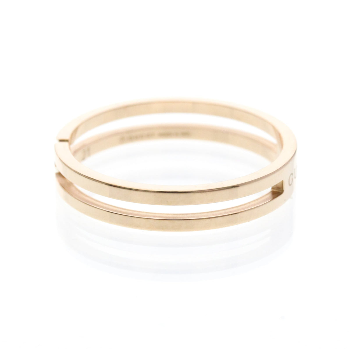 PRE-OWNED Gucci Infinity · Rose Gold Size 9.5