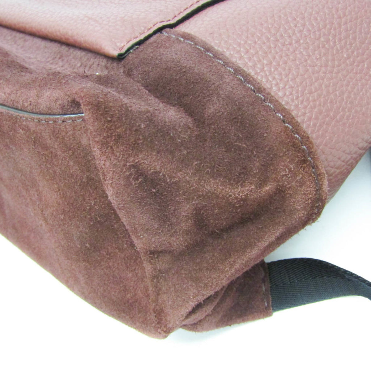 PRE-OWNED Coach Manhattan · Leather & Suede Backpack