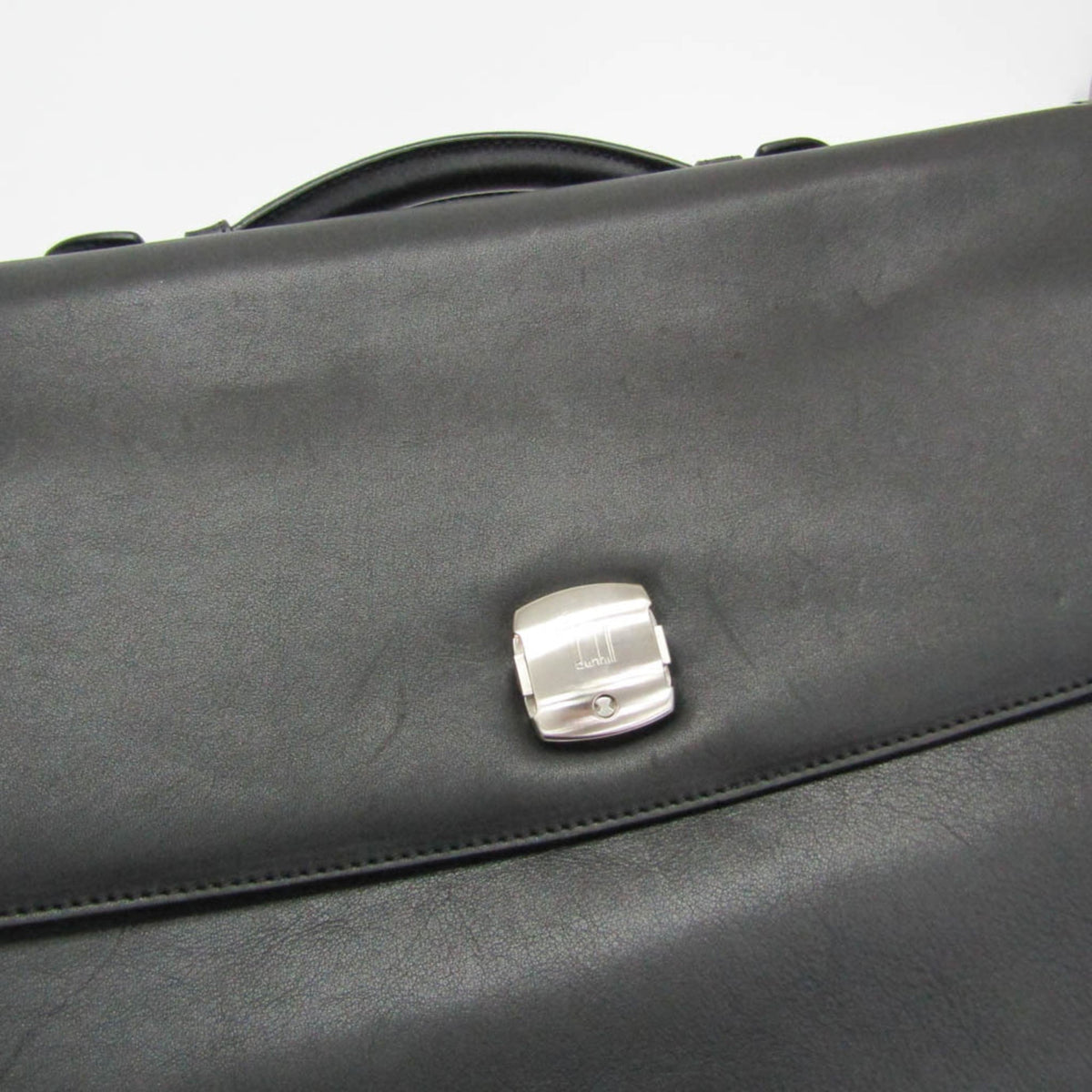 PRE-OWNED Dunhill Mulsanne · Leather Briefcase