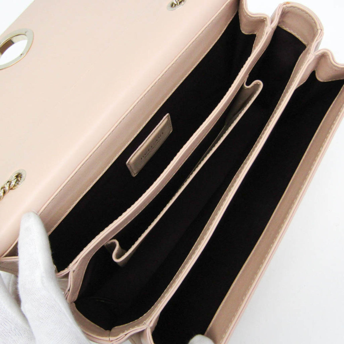 PRE-OWNED Bvlgari Bvlgari · Chain Shoulder Bag · Leather