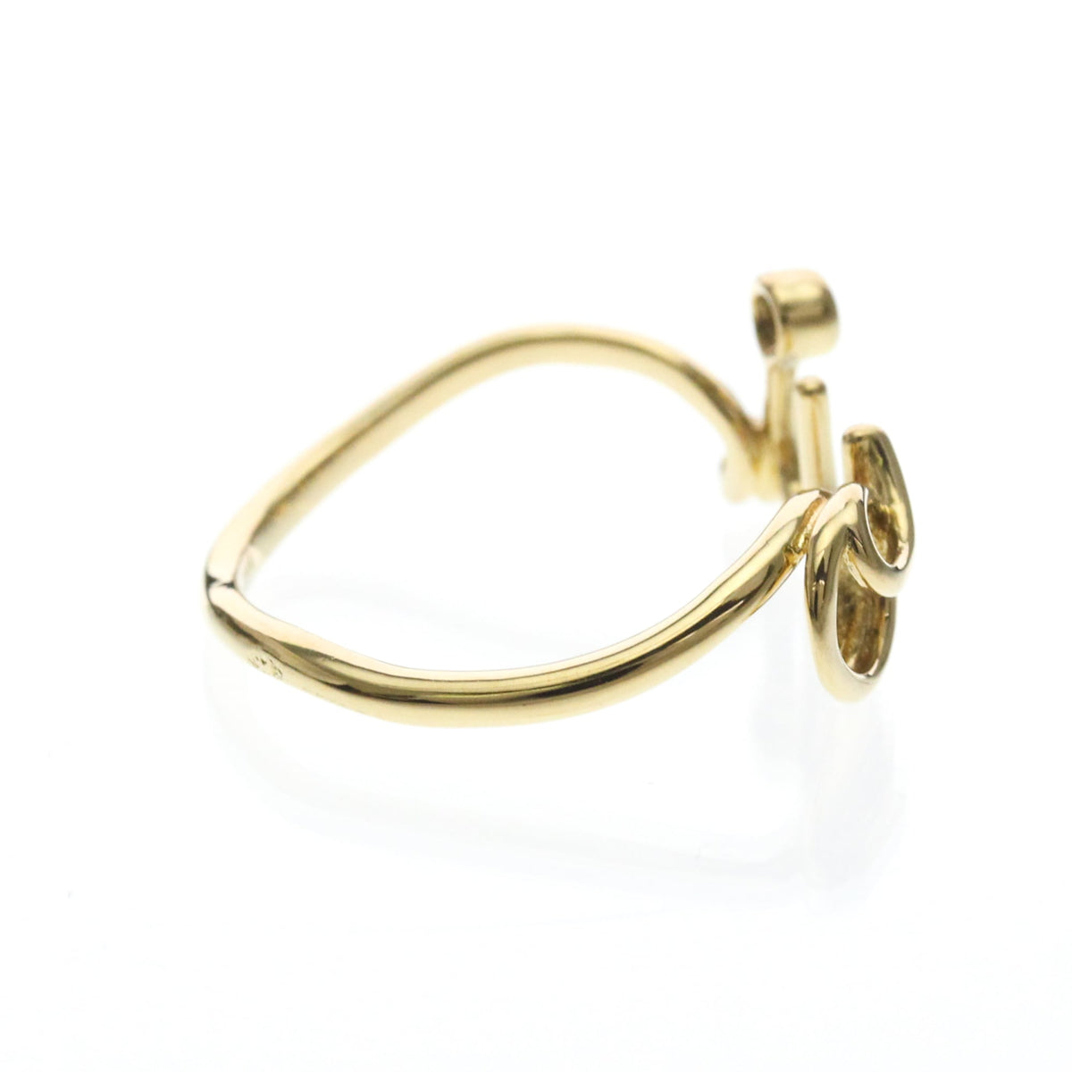 PRE-OWNED Christian Dior Amour · 18K Yellow Gold Size 4.75