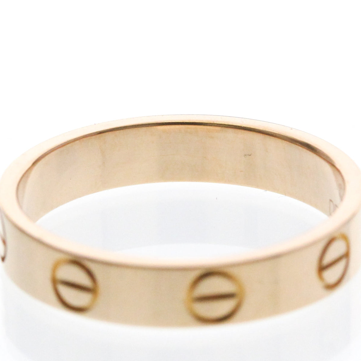PRE-OWNED Cartier Mini Love · Rose Gold Size 5.75