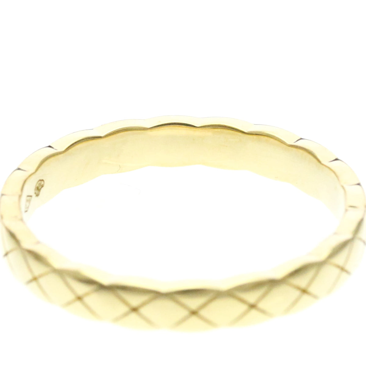 PRE-OWNED Chanel Coco Crush · 18K Yellow Gold Size 8.75