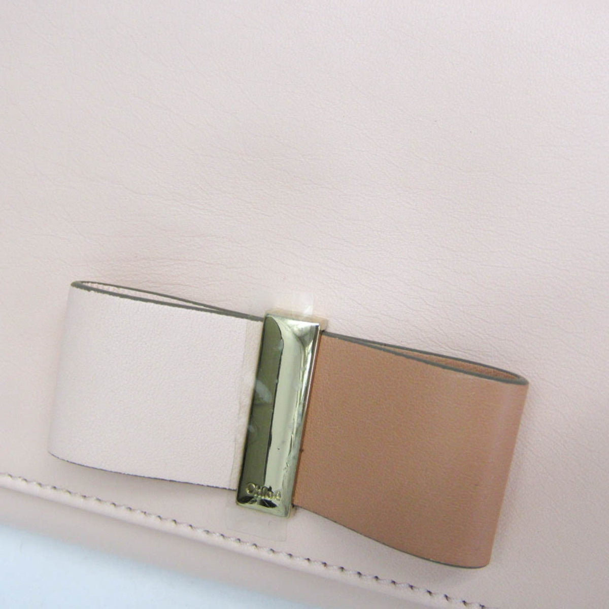 PRE-OWNED Chloé Ribbon Chain · Leather