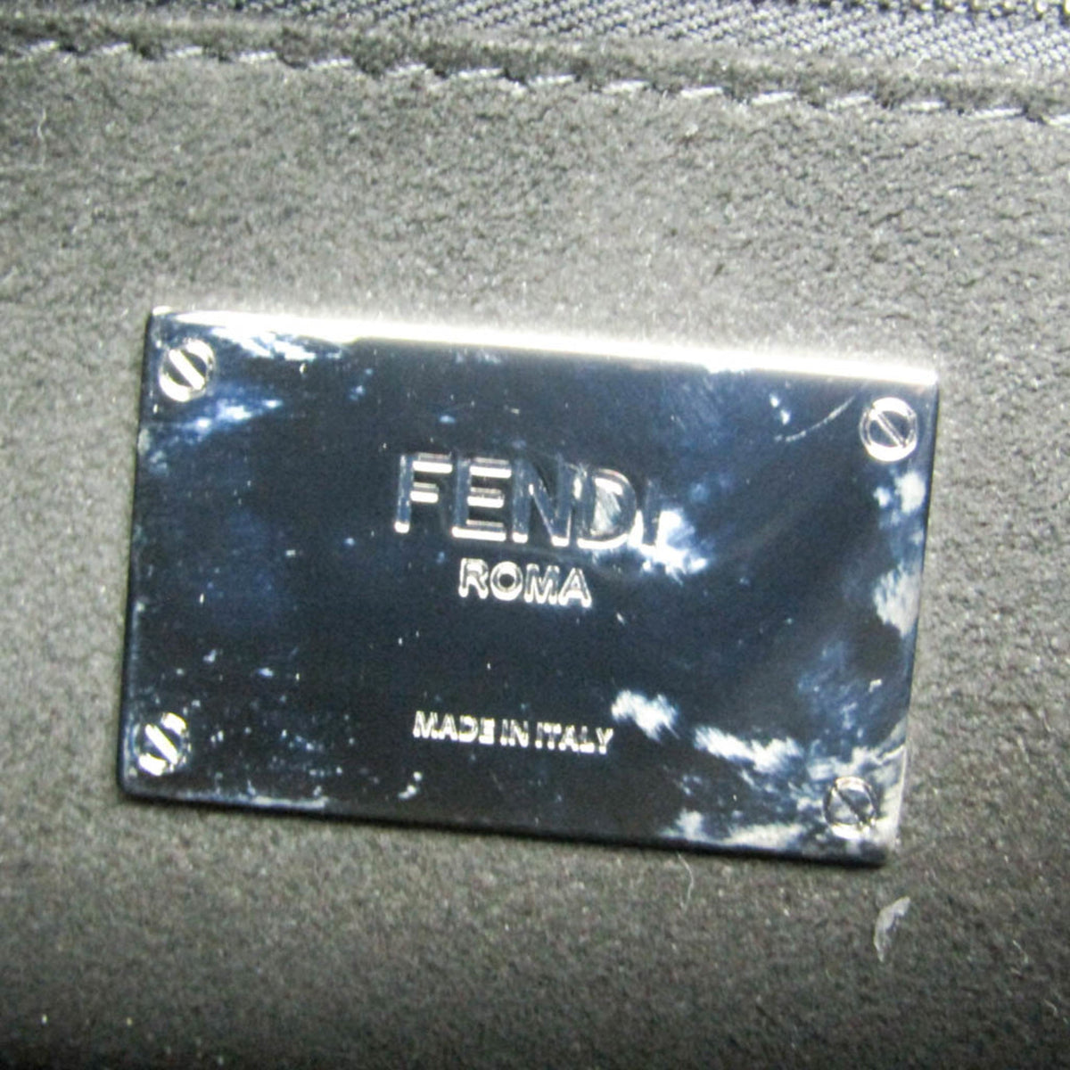 PRE-OWNED Fendi Baguette Messenger · Mouton Leather