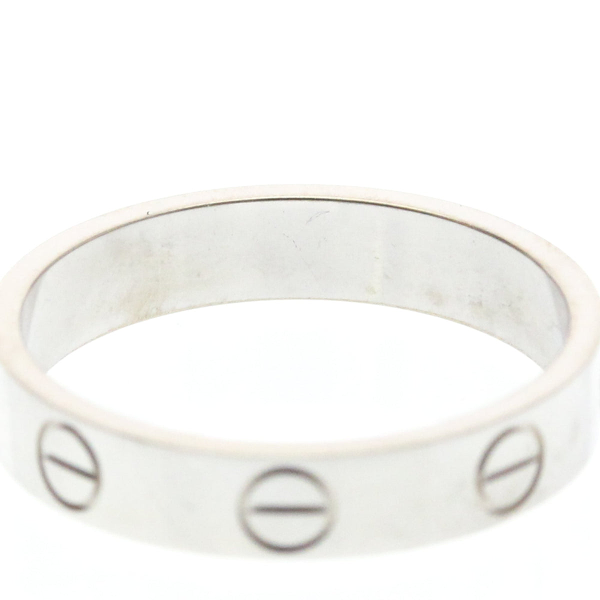 PRE-OWNED Cartier Mini Love · 18K White Gold