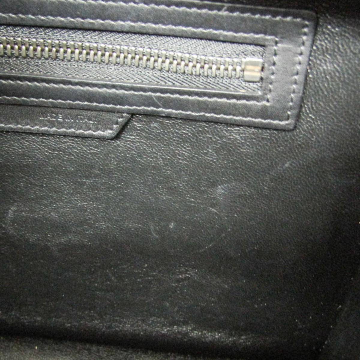 PRE-OWNED Celine Luggage Micro Shopper · Felt