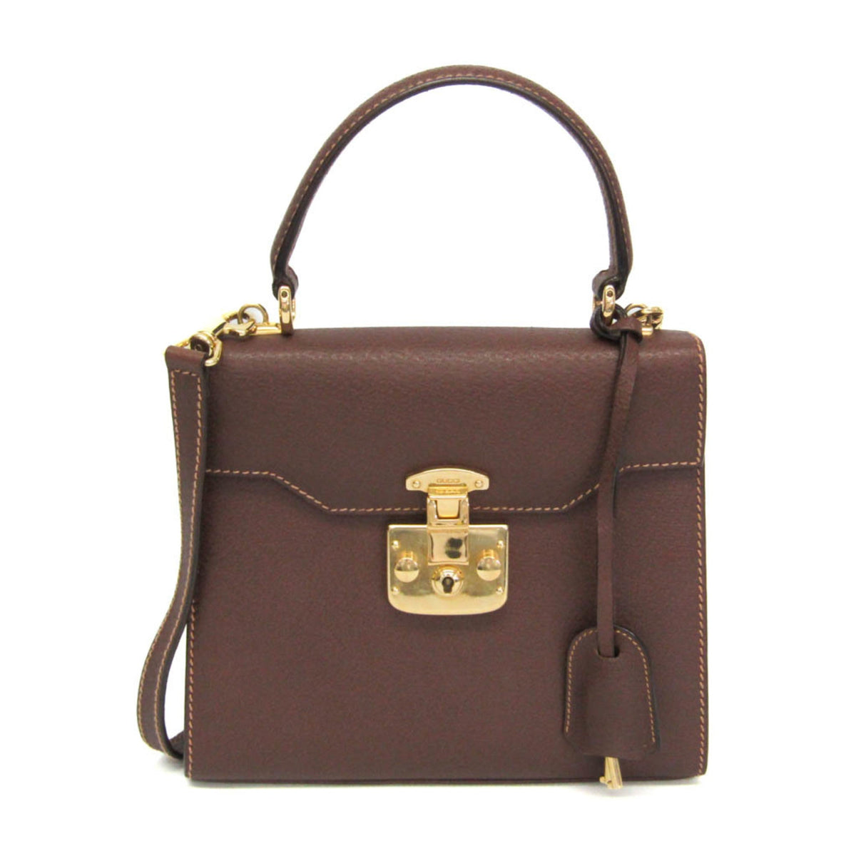 PRE-OWNED Gucci Lady Rock · Leather