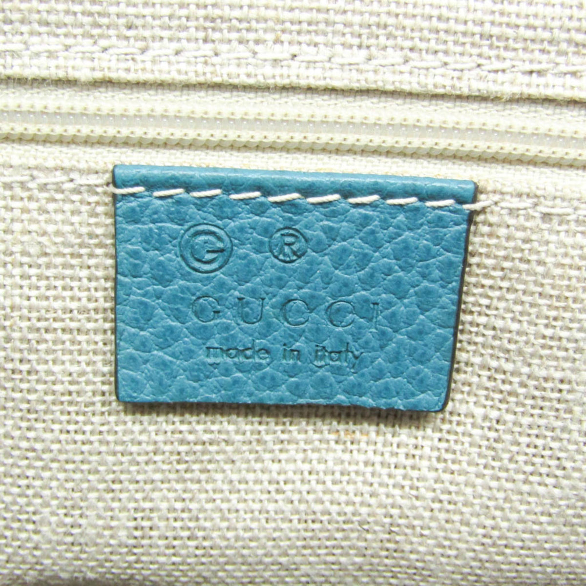 PRE-OWNED Gucci Interlocking G · Leather