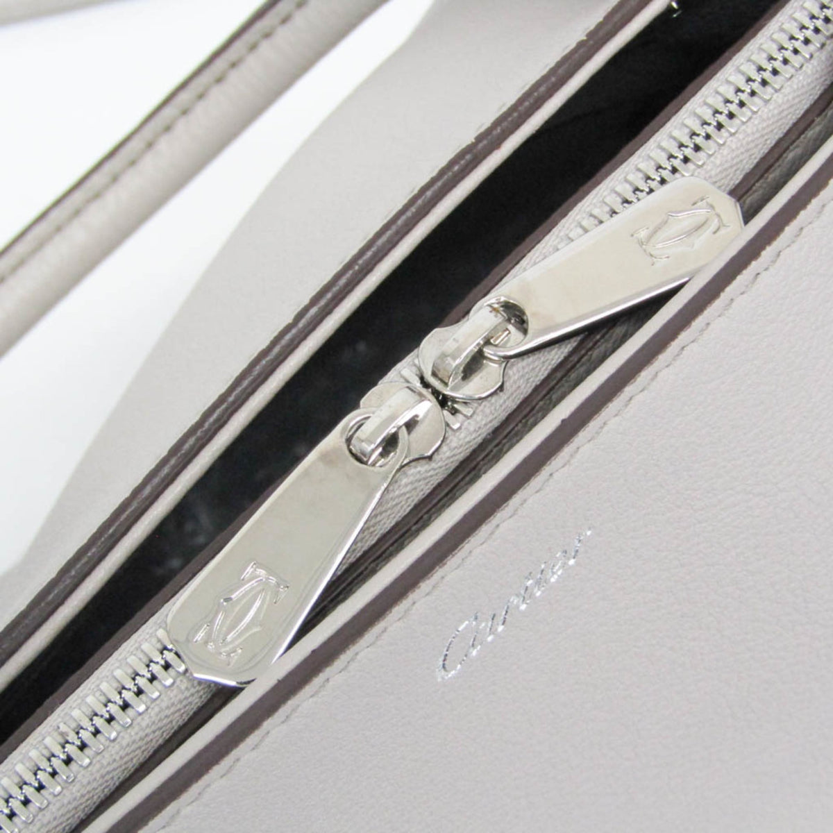 PRE-OWNED Cartier C de Cartier · Leather