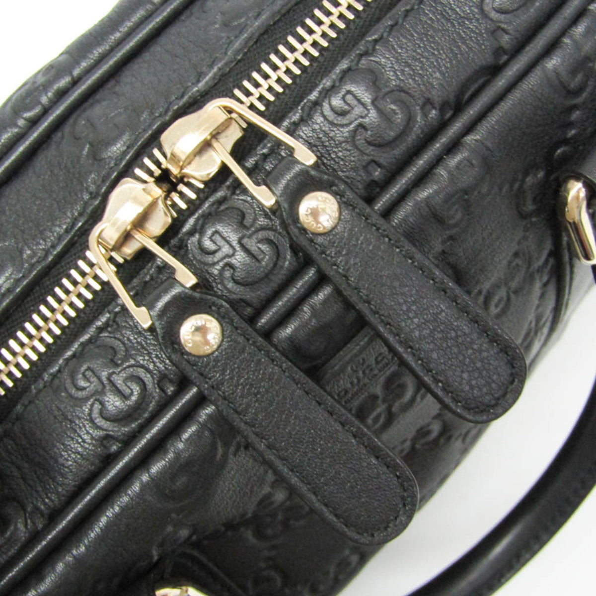 PRE-OWNED Gucci Guccissima · Leather Briefcase