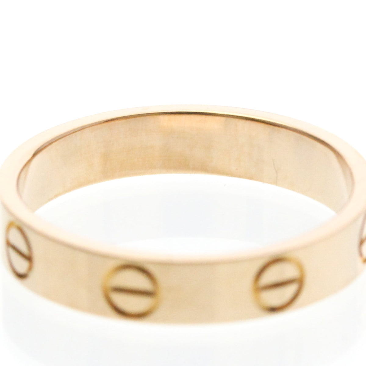 PRE-OWNED Cartier Mini Love · Rose Gold Size 5.75