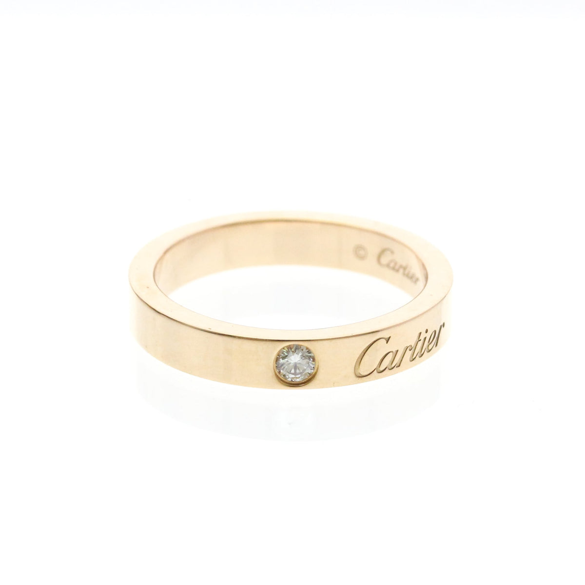 PRE-OWNED Cartier C de Cartier · Diamond · Rose Gold