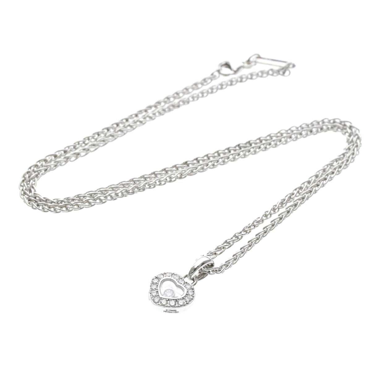 PRE-OWNED Chopard Happy Diamonds · 18K White Gold