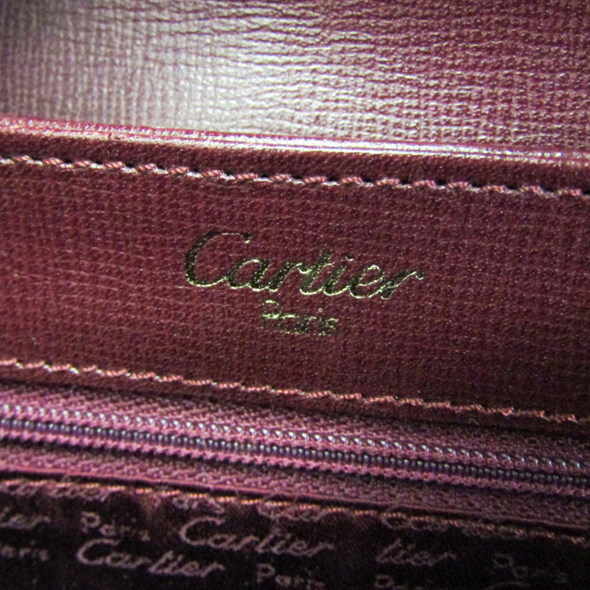 PRE-OWNED Cartier Must · Leather Shoulder Bag