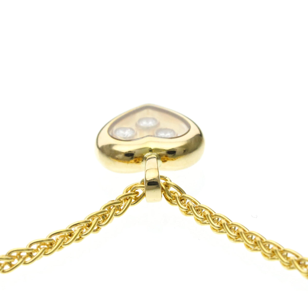 PRE-OWNED Chopard Happy Diamonds · 18K Yellow Gold