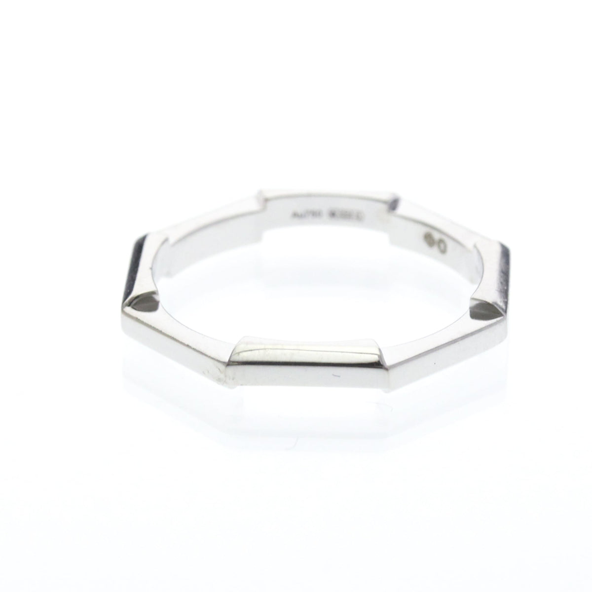 PRE-OWNED Gucci Link To Love · 18K White Gold Size 8
