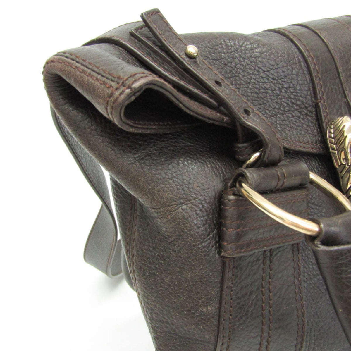 PRE-OWNED Bvlgari Leoni · Leather Shoulder Bag