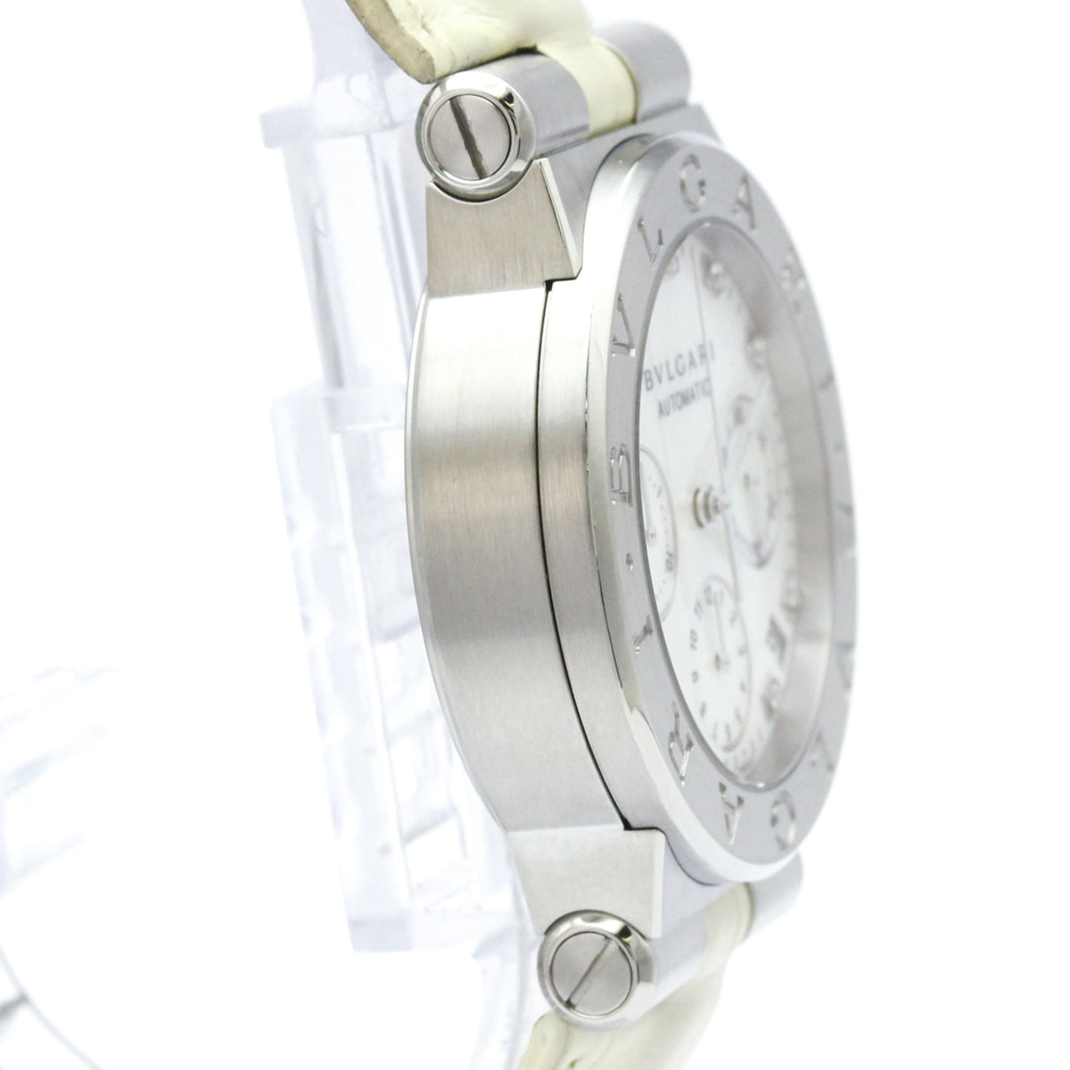 PRE-OWNED Bvlgari Diagono · Diamond · MOP · Automatic