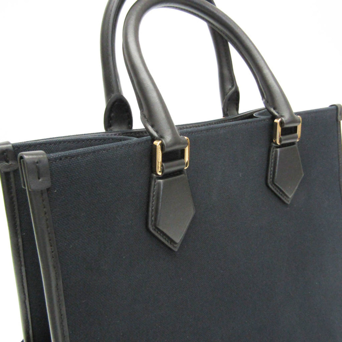 PRE-OWNED Dolce & Gabbana DG Logo · Canvas & Leather