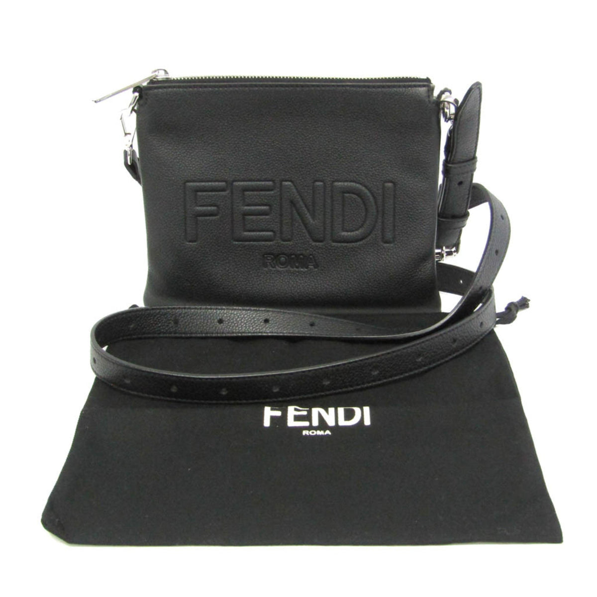 PRE-OWNED Fendi · Leather Shoulder Bag