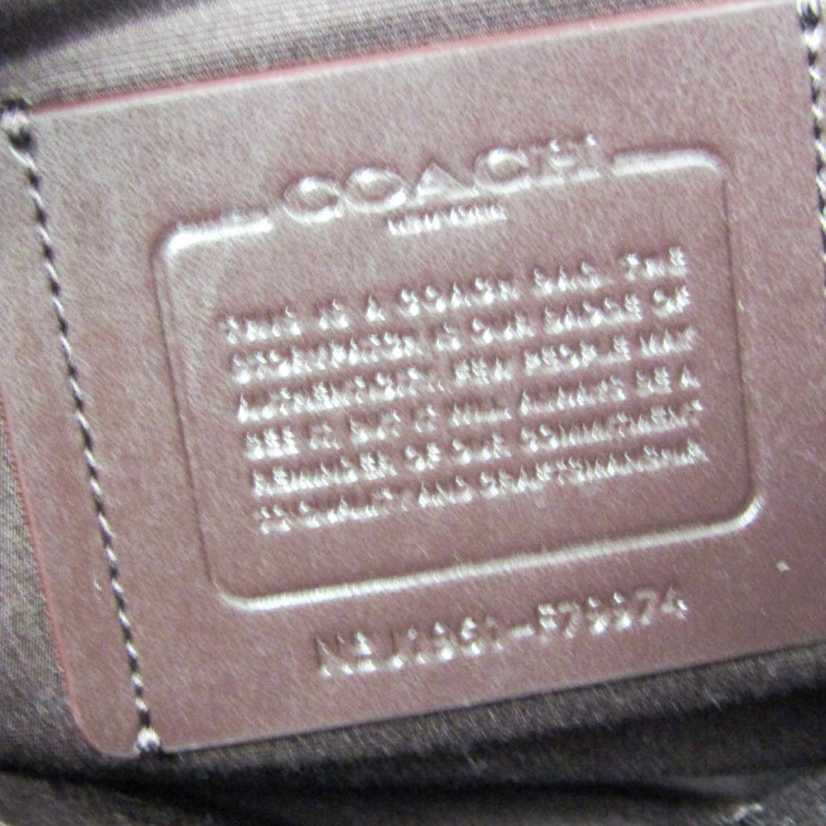 PRE-OWNED Coach Signature · Briefcase