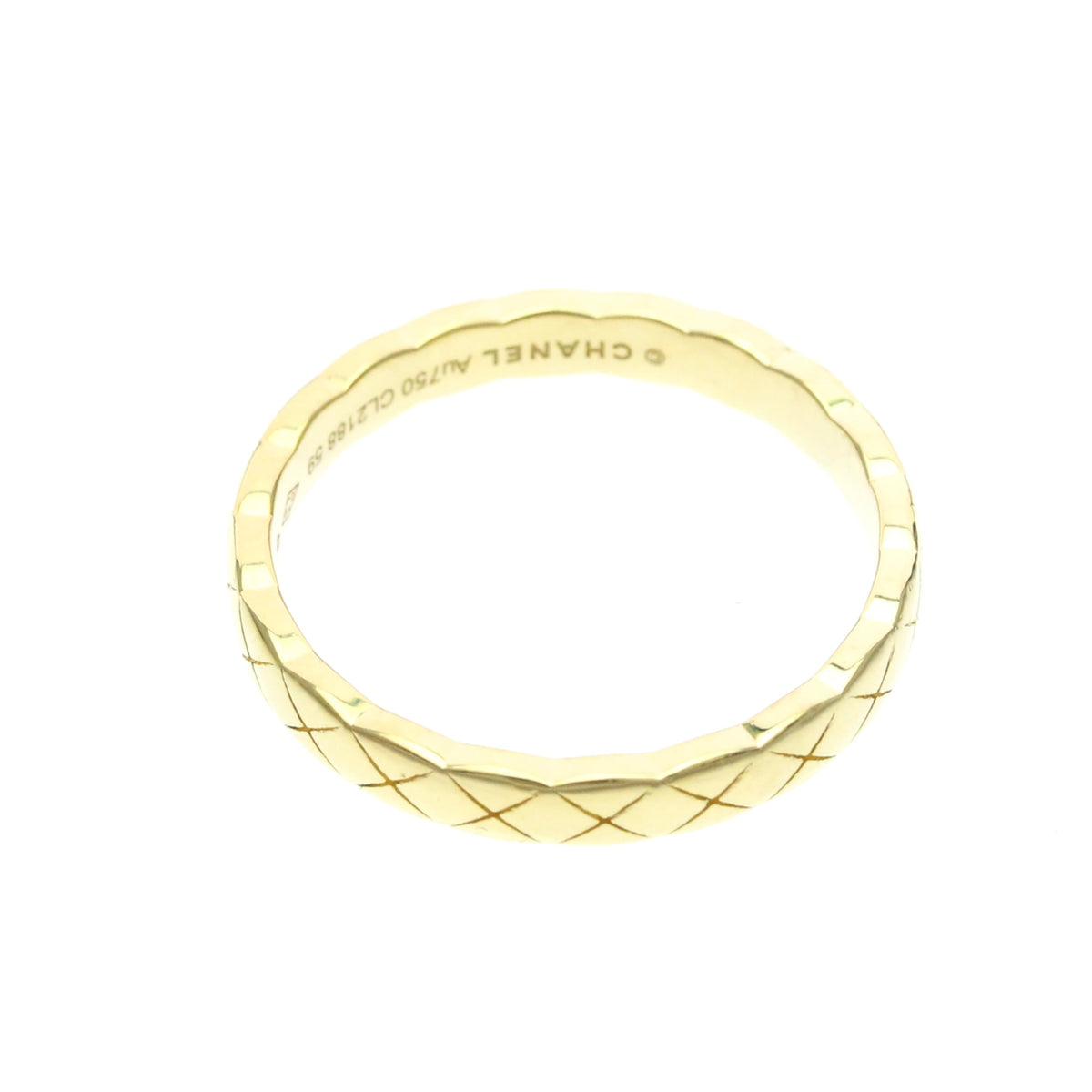 PRE-OWNED Chanel Coco Crush · 18K Yellow Gold Size 8.75