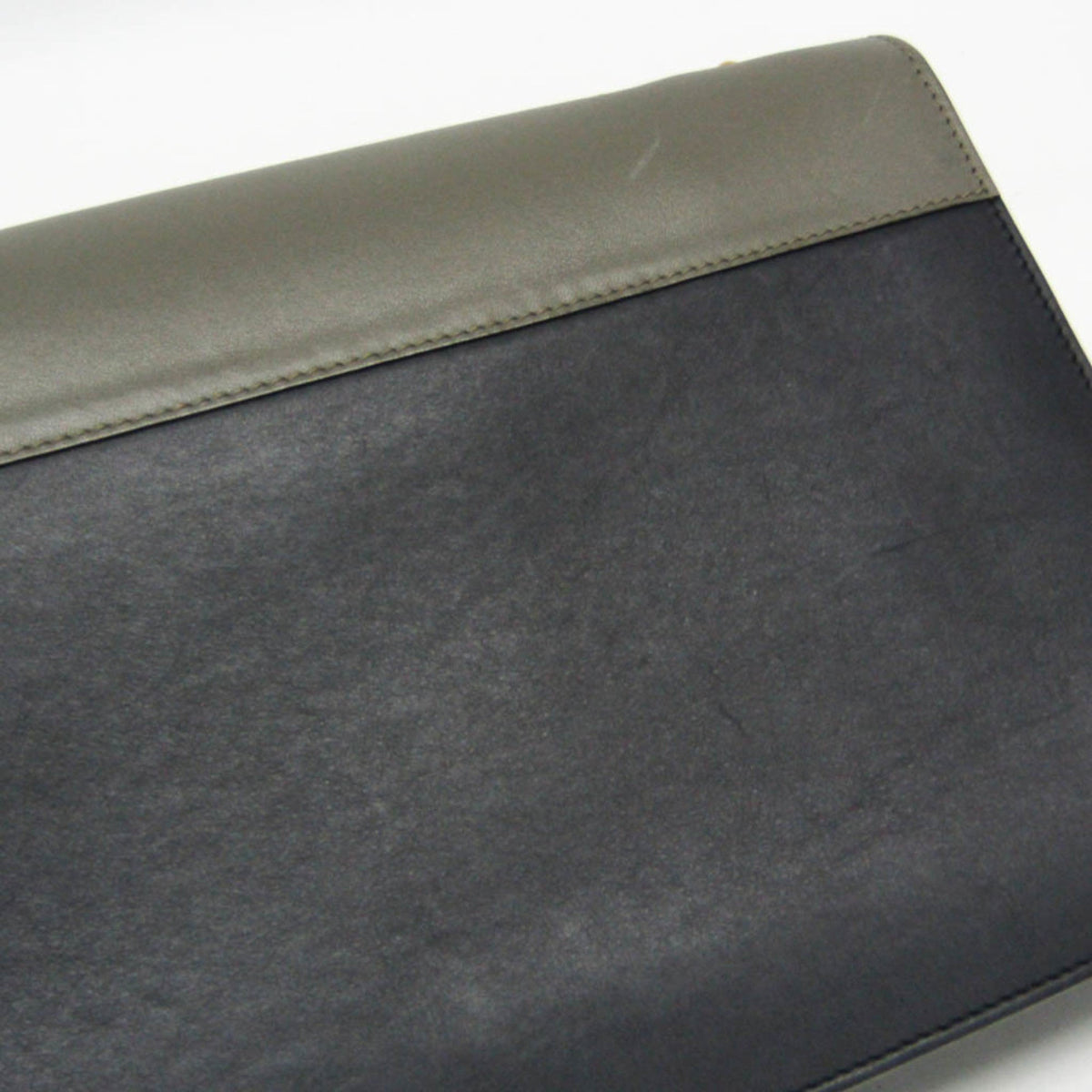 PRE-OWNED Celine Chain Flap · Tricolor Leather