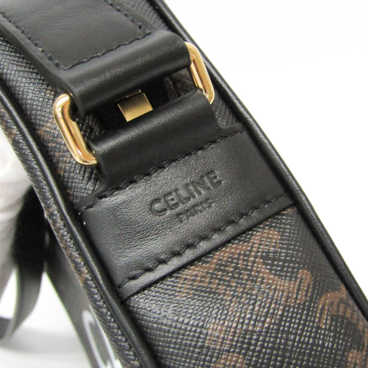 PRE-OWNED Celine Triomphe Medium · Coated Canvas