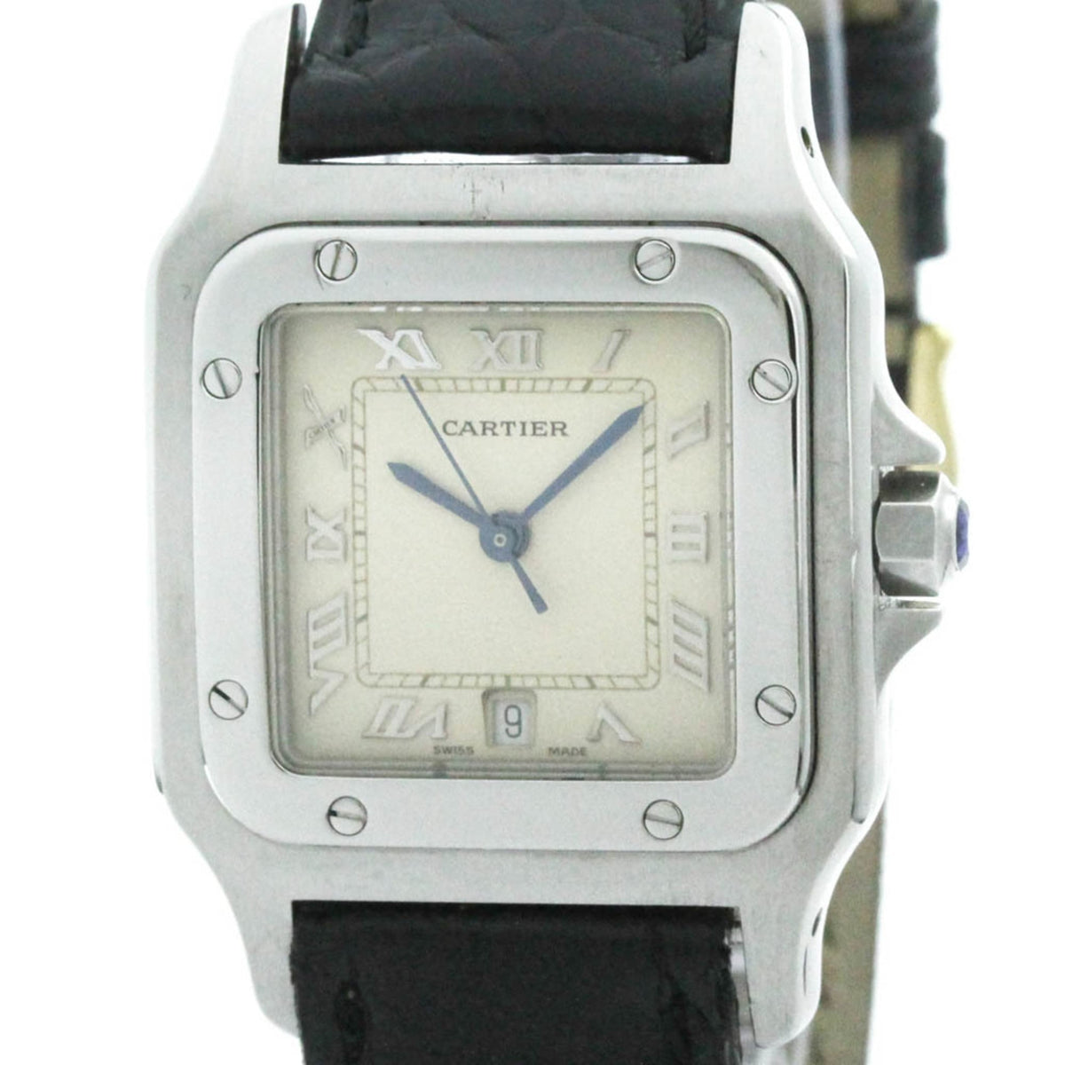 PRE-OWNED Cartier Santos Galbee · Steel · Quartz