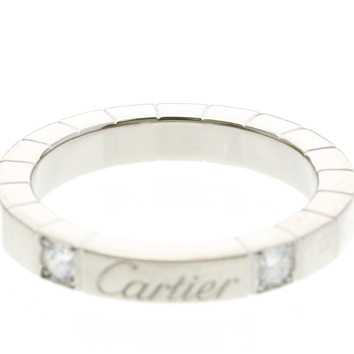 PRE-OWNED Cartier Lanieres Diamond · 18K White Gold