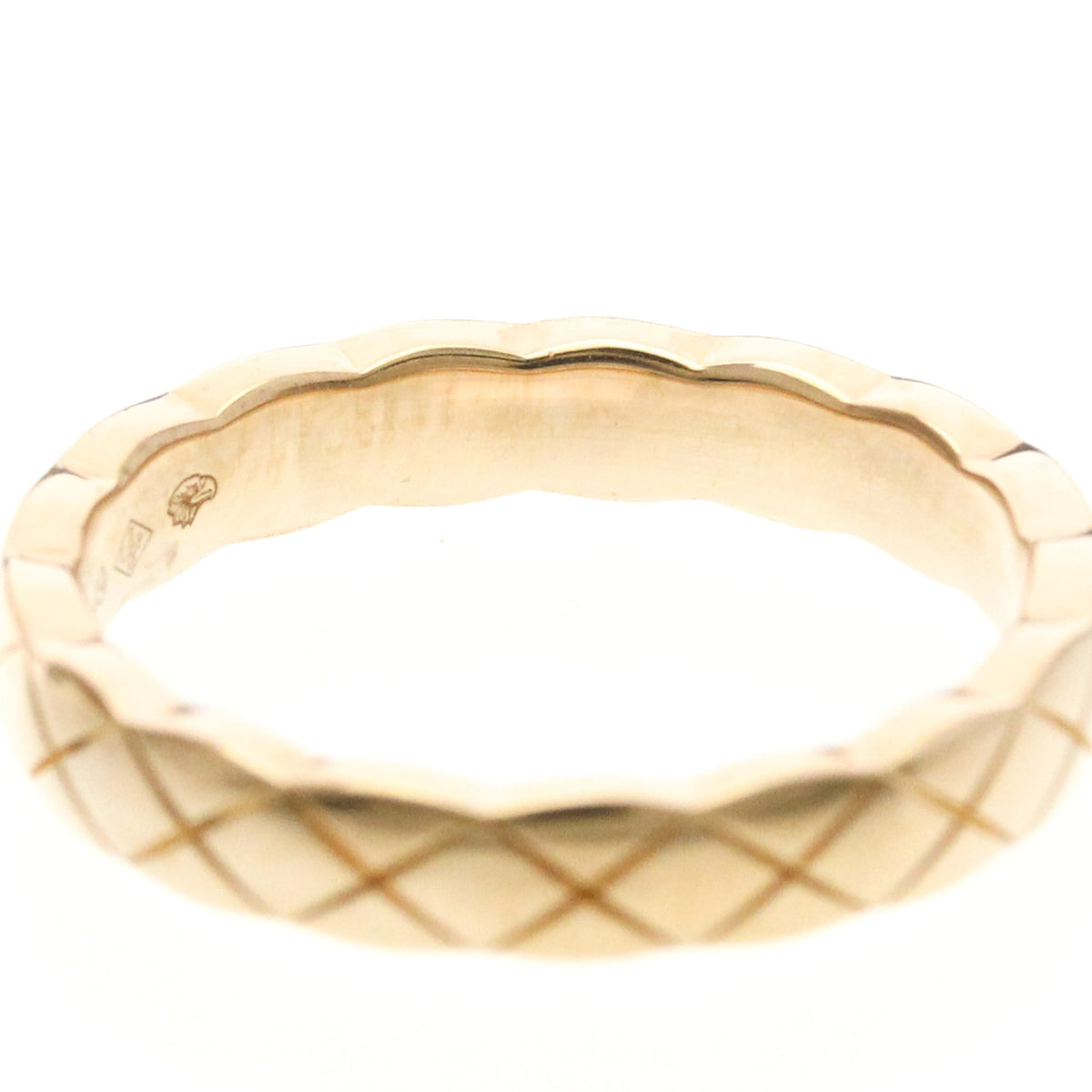 PRE-OWNED Chanel Coco Crush Mini · Rose Gold Size 4.75