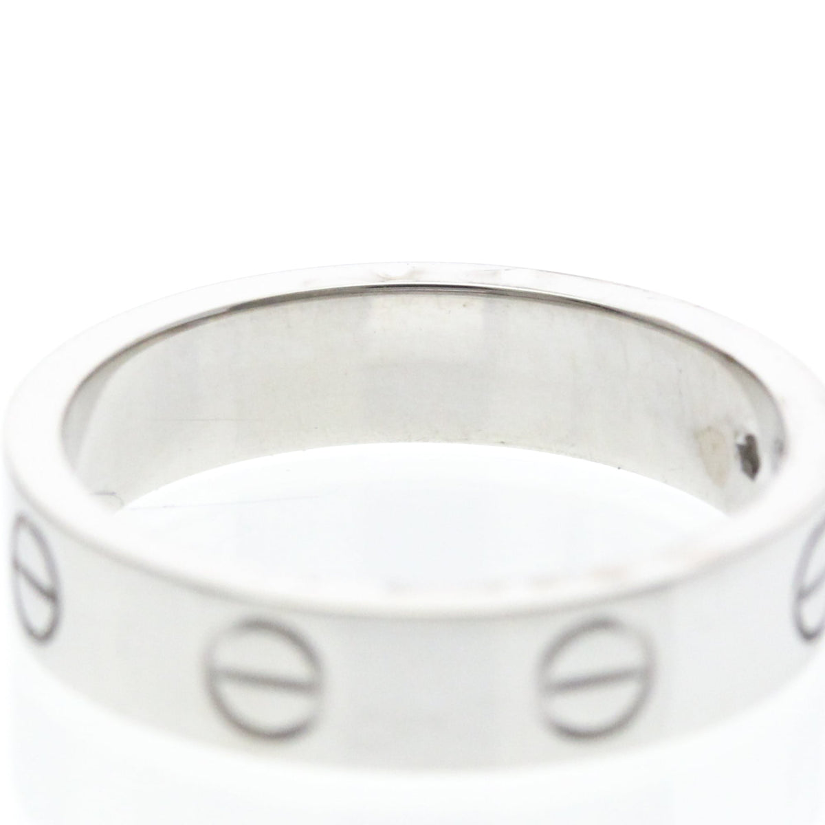 PRE-OWNED Cartier Mini Love · 18K White Gold
