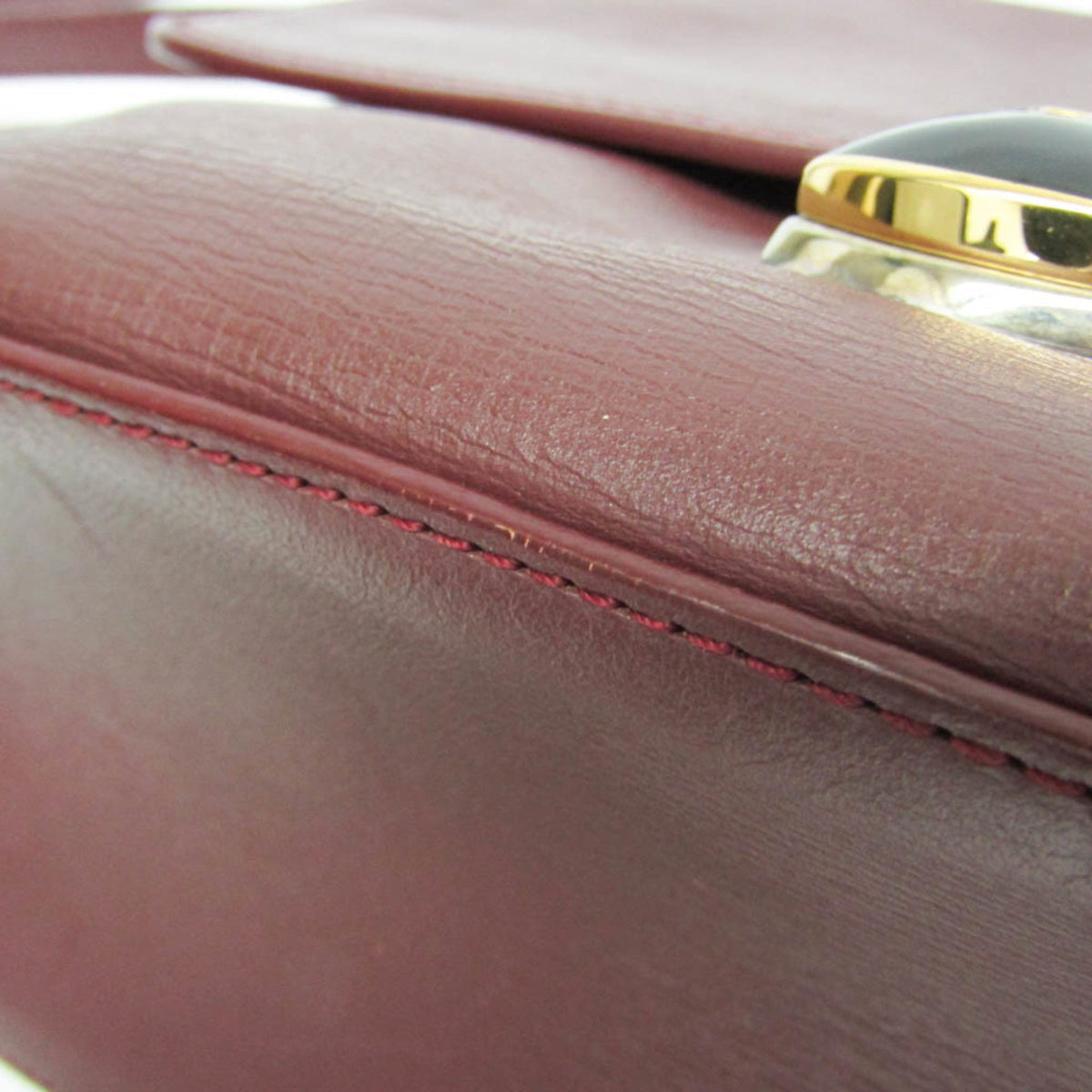 PRE-OWNED Balenciaga · Leather Shoulder Bag · Bordeaux