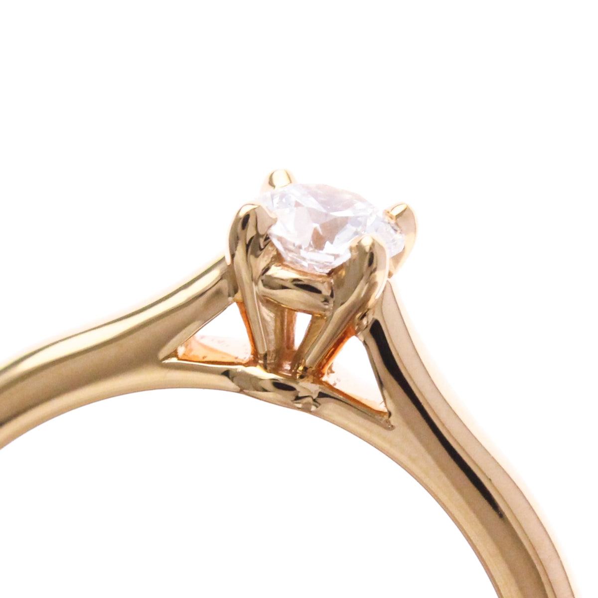 PRE-OWNED Cartier 1895 Solitaire · Rose Gold · Diamond