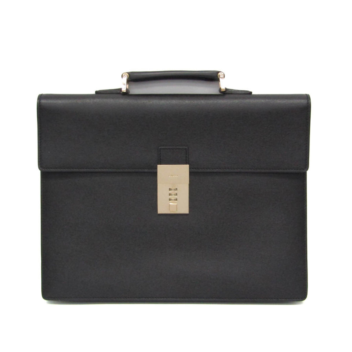 PRE-OWNED Gucci Leather Briefcase · Dial Lock