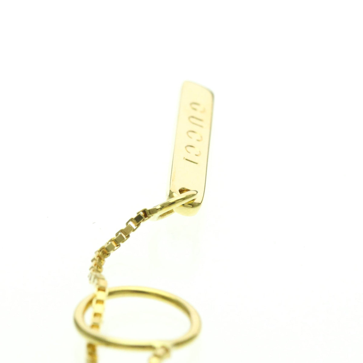PRE-OWNED Gucci Lariat · 18K Yellow Gold