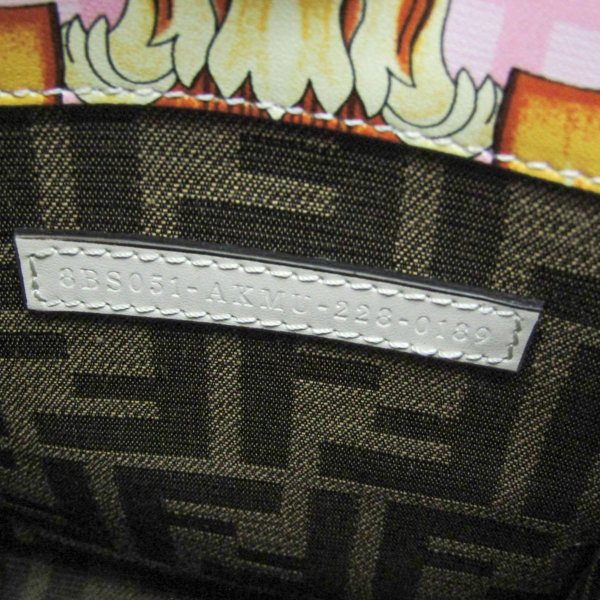 PRE-OWNED Fendi FENDACE Mini Sunshine Shopper