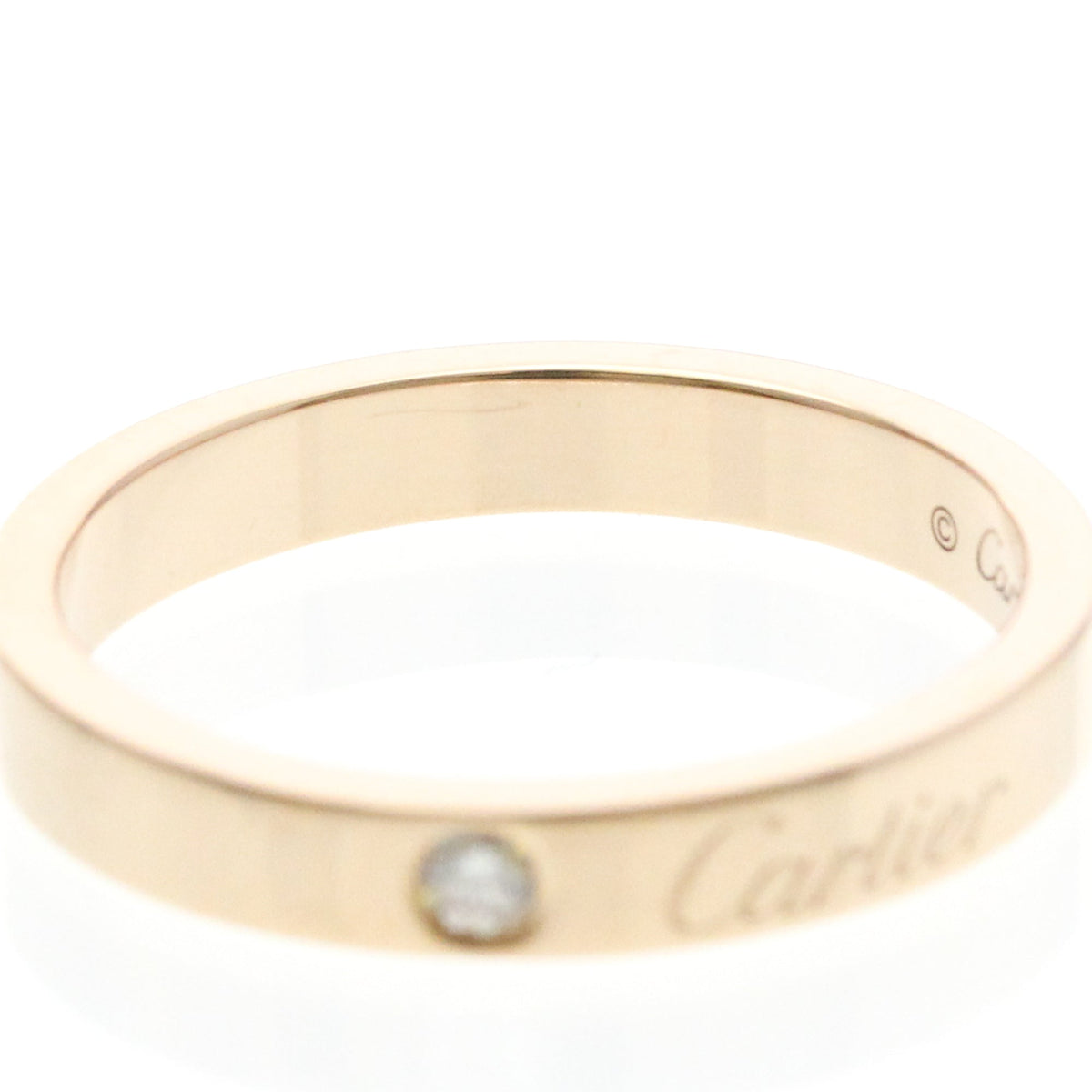 PRE-OWNED Cartier C de Cartier · Diamond · Rose Gold