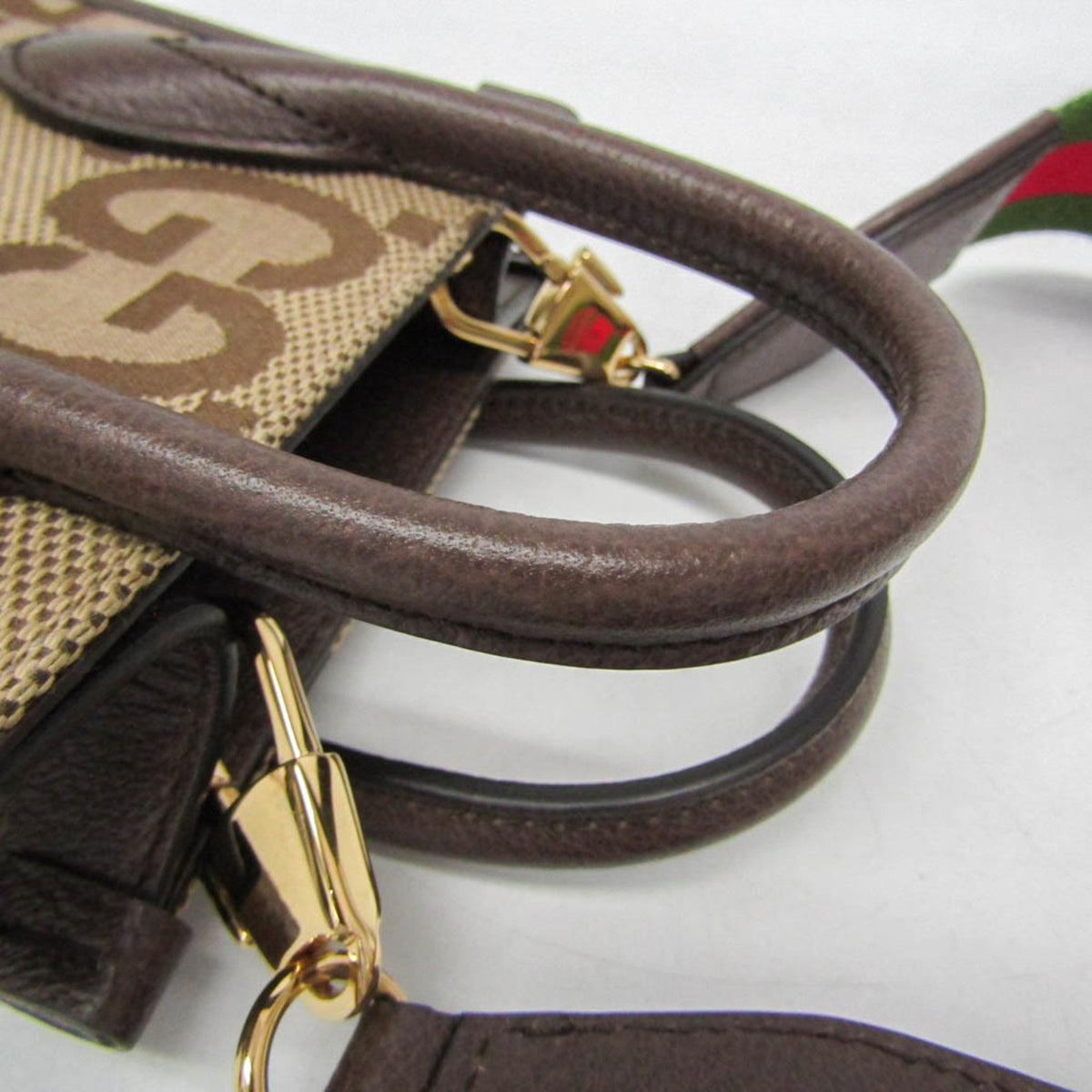 PRE-OWNED Gucci Jumbo GG Mini · Canvas