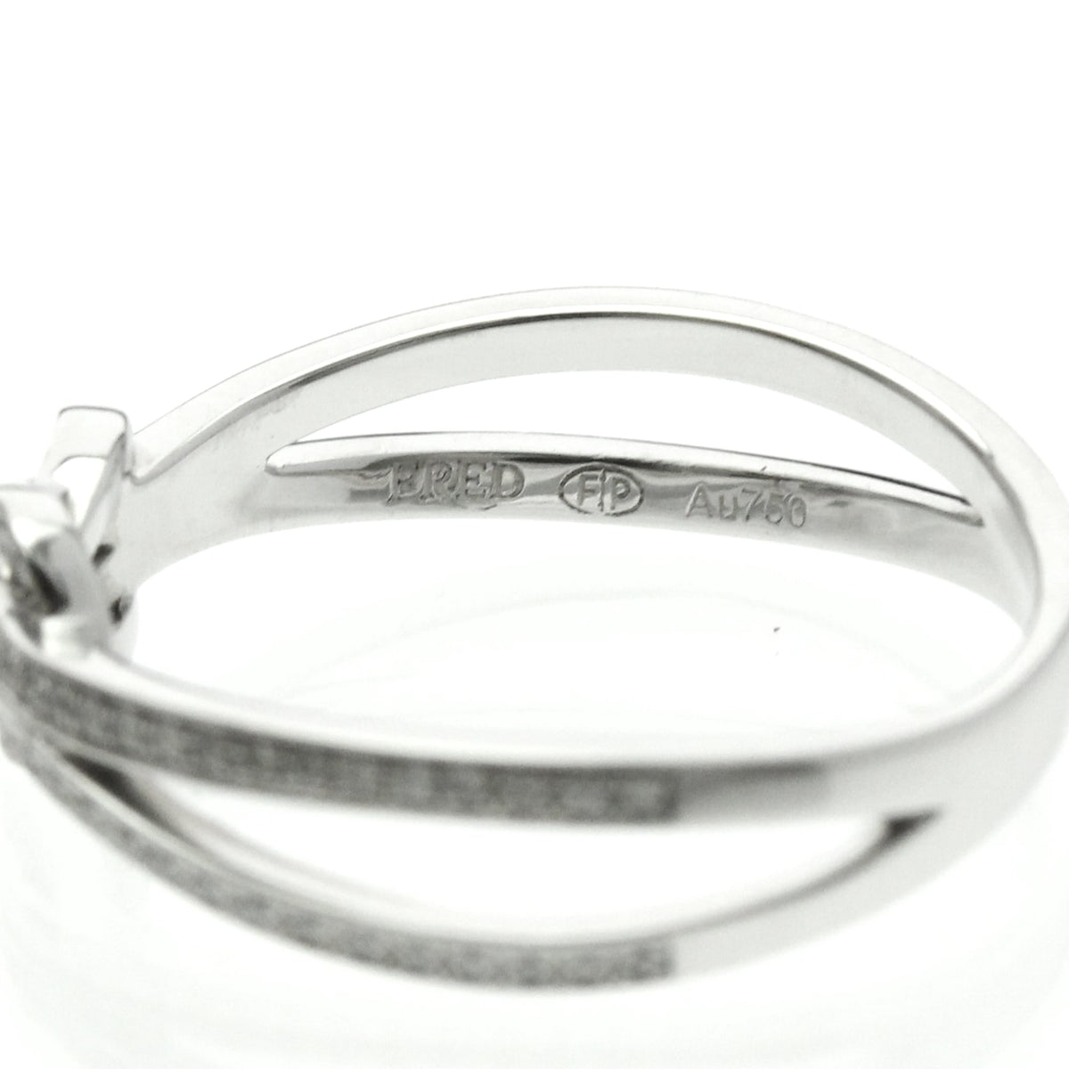 PRE-OWNED Fred Chance Infini · Diamond · 18K White Gold Size 6