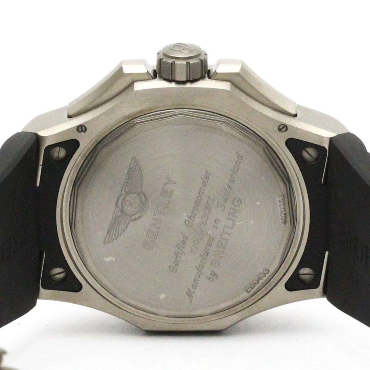 PRE-OWNED Breitling Bentley GMT · Light Body · Titanium
